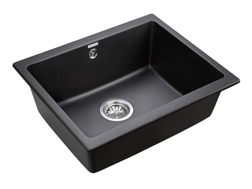 Кухонная мойка Paulmark GERA 60 PM205546-BL 55х45 цвет черный - фото 2